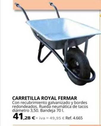 Coferdroza Carretilla royal fermar oferta
