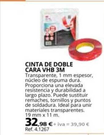 Coferdroza Cinta de doble cara vhb 3m oferta