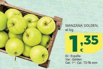HiperDino Manzana golden oferta