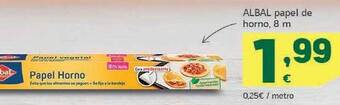 HiperDino Albal papel de horno oferta