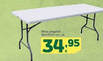 HiperDino Mesa plegable oferta