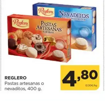 Alimerka Reglero Pastas Artesanas o Nevaditos 400g oferta