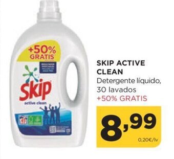 Alimerka Skip Active Clean Detergente Líquido oferta
