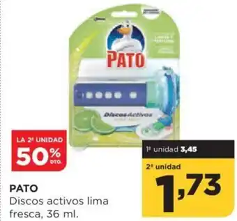 Alimerka Pato Discos Activos Lima Fresca oferta