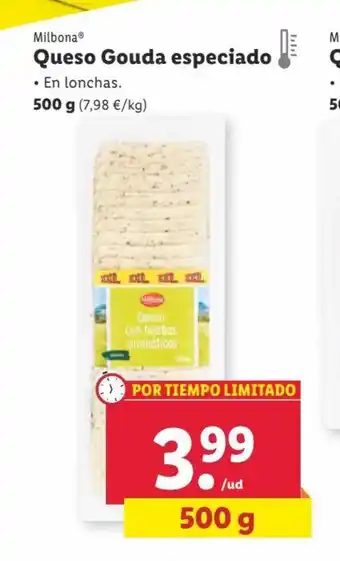 Lidl Queso Gouda Especiado oferta