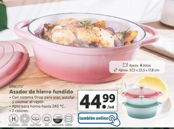 Lidl Asador de Hierro Fundido oferta