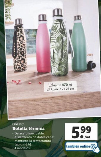 Lidl Botella Térmica oferta