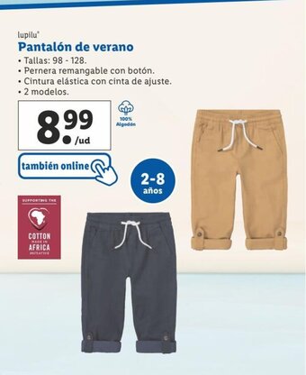 Lidl Pantalón de Verano oferta