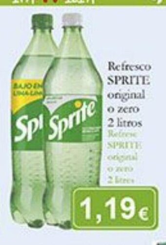 Supermercados Bip Bip Refresco Sprite Original o Zero 2 Litros oferta