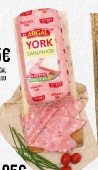 Claudio Fiambre Sándwich York Argal Magro III 11x11 Sin Gluten Kilo oferta