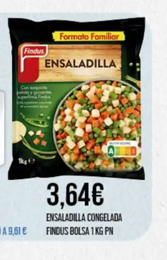 Claudio Ensaladilla Congelada Findus Bolsa 1kg pn oferta
