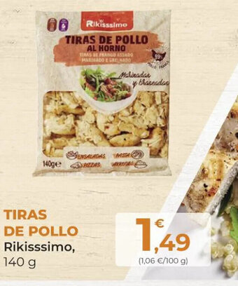 SPAR Gran Canaria Tiras de Pollo Rikisssimo oferta