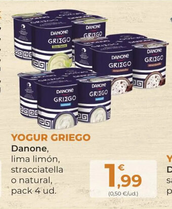 SPAR Gran Canaria Yogur Griego Danone oferta