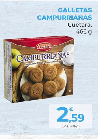 SPAR Gran Canaria Galletas Campurrianas Cuétara oferta