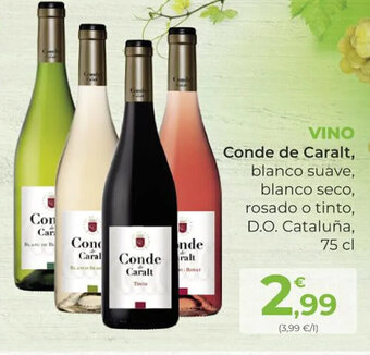 SPAR Gran Canaria Vino Conde de Caralt oferta