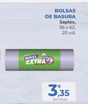 SPAR Gran Canaria Bolsas De Basura Saplex oferta