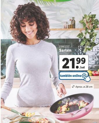 Lidl Sartén ernesto oferta