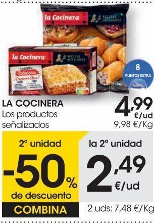 Eroski La cocinera croquetas artesanas de cocido casero con jamón serrano 500 g oferta