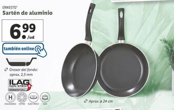 Lidl Sartén de aluminio ernesto oferta