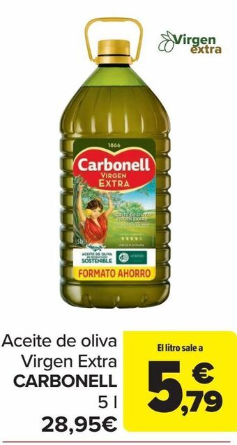 Carrefour Aceite de oliva virgen extra carbonell oferta