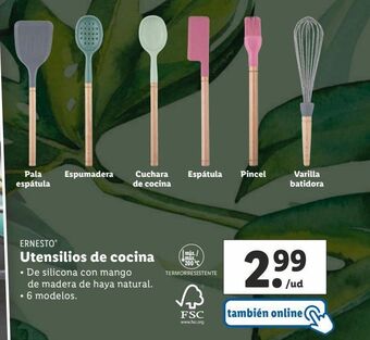 Lidl Utensilios de cocina ernesto oferta