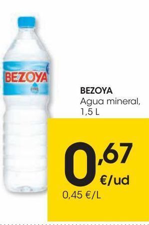 Eroski Bezoya agua mineral 1,5 l oferta