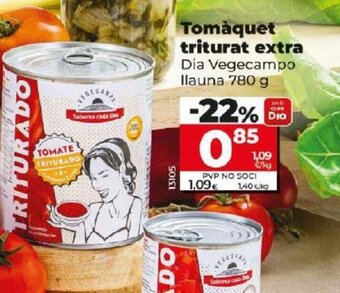 Dia Tomàquet Triturat Extra oferta