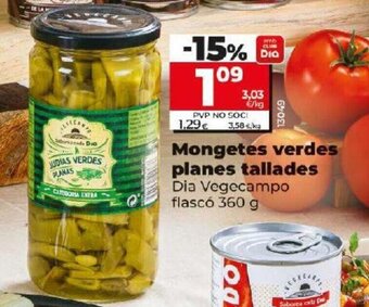 Dia Mongetes Verdes Planes Tallades oferta