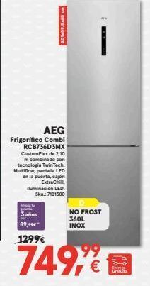 Worten Frigorífico combi frost oferta