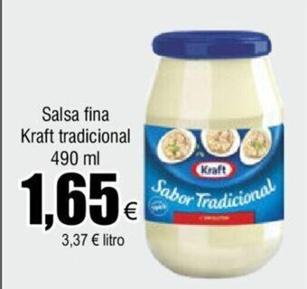 FROIZ Salsa Fina Kraft Tradicional 490 ml oferta