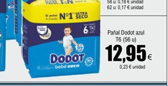 FROIZ Pañal Dodot Azul T6 ( 56 u ) oferta