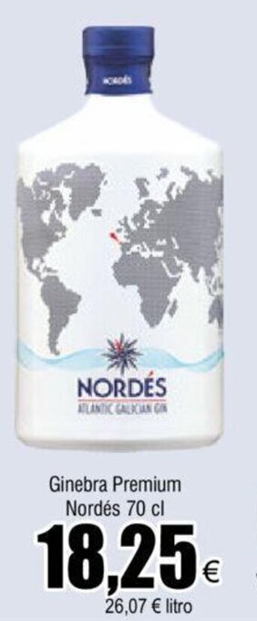 FROIZ Ginebra Premium Nordés 70 cl oferta