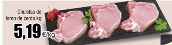 FROIZ Chuletas De Lomo de Cerdo kg oferta
