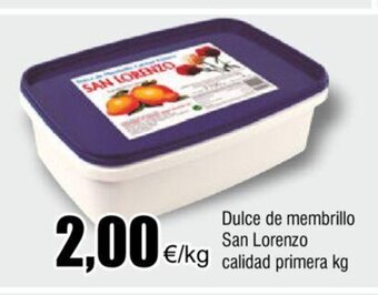 FROIZ Dulce De Membrillo San Lorenzo Calidad Primera kg oferta