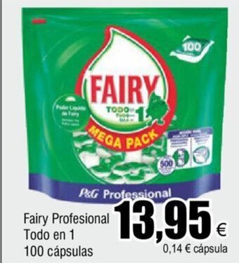 FROIZ Fairy Profesional Todo en 1, 100 Cápsulas oferta