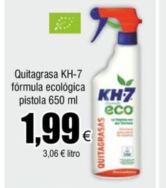 FROIZ Quitagrasa KH-7 Fórmula Ecológica Pistola 650 ml oferta