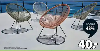 JYSK Sillón De Exterior Ubberup oferta