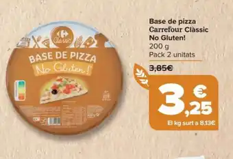 Carrefour Base de Pizza oferta