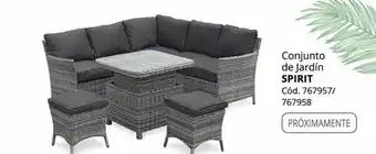 Conforama Conjunto de jardin spirit oferta