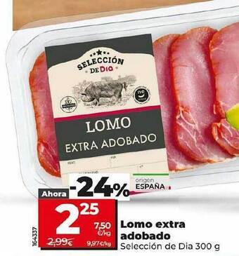 Dia Lomo extra adobado selección de dia oferta