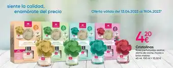 Cristalinas flores perfumadas azahar, dama de noche, moras o brisa marina