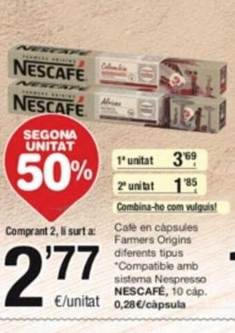 SPAR Fragadis Nescafé oferta