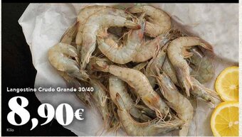 Gadis Langostino Crudo Grande 30/40 oferta