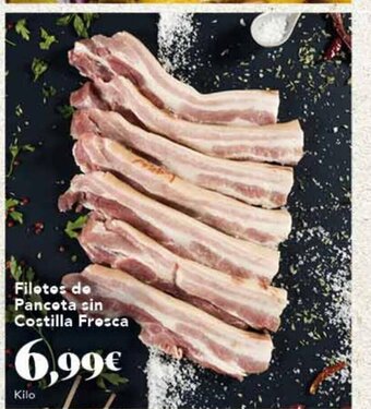 Gadis Filetes de Panceta Sin Costilla Fresca oferta