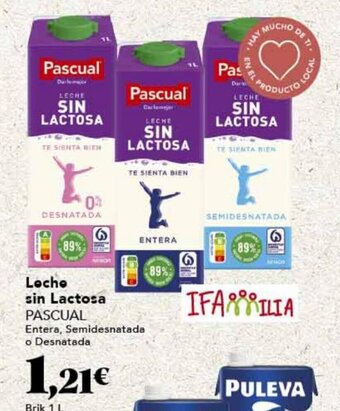Gadis Leche Sin Lactosa Pascual oferta