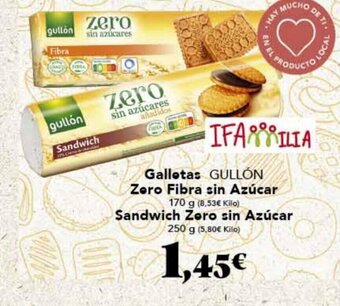 Gadis Galletas Gullón oferta