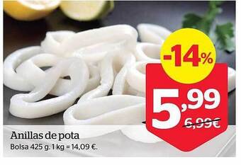 La Sirena Anillas de pota oferta