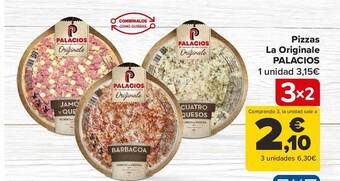 Carrefour Pizzas la originale palacios oferta