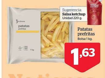 La Sirena Patatas prefritas oferta