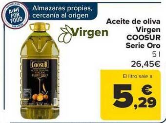 Carrefour Aceite de oliva virgen coosur serie oro oferta